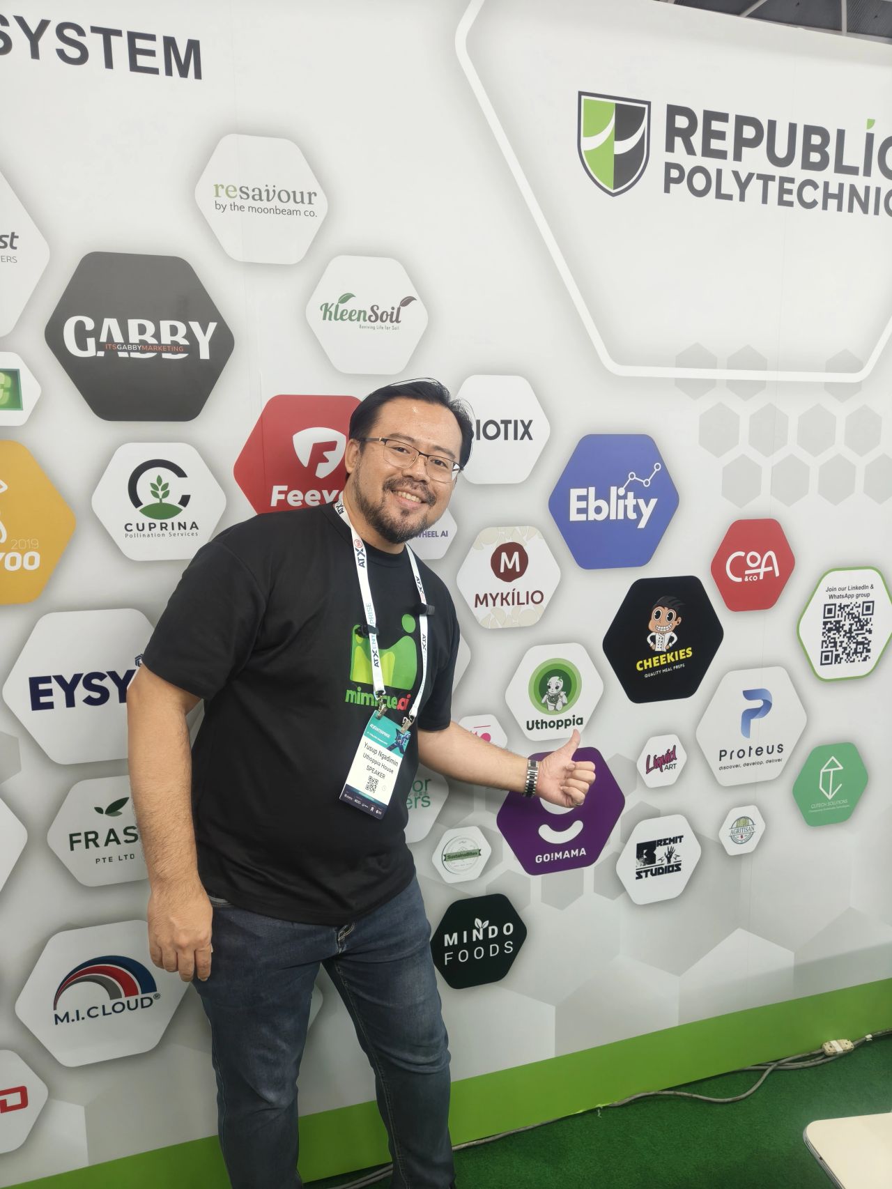 Republic Polytechnic booth